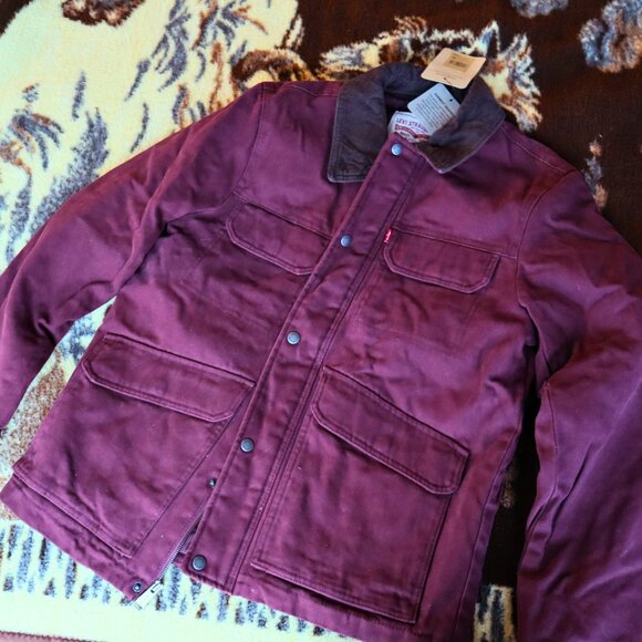 Levi's Chore Coat with Cord Collar - Picture 4 of 5